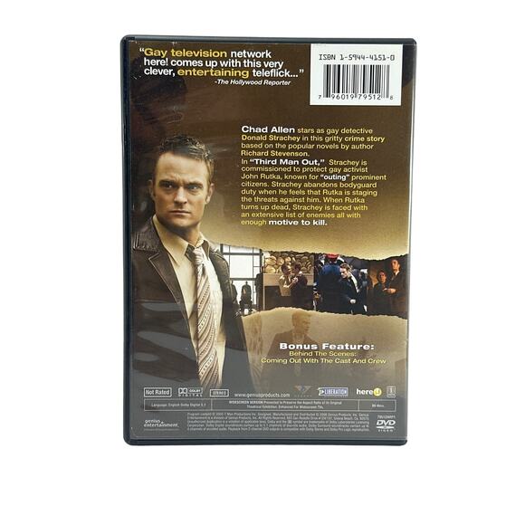 Third Man Out Movie: A Donald Strachey Mystery Widescreen‎ LGBTQ Suspense - Picture 3 of 5